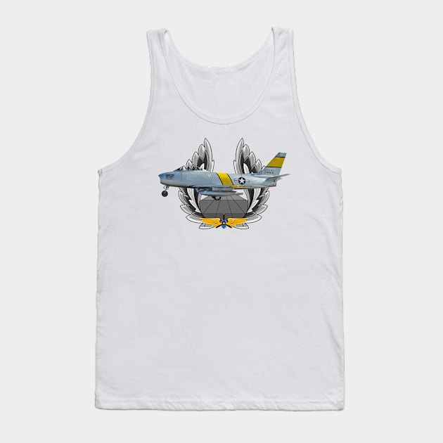 F-86 Sabre Tank Top by sibosssr